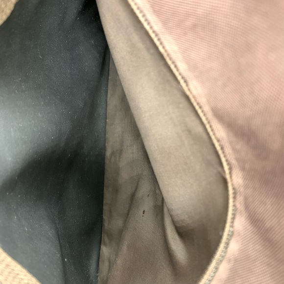 COPY - Longchamp Brown Leather Vintage Backpack - Picture 10 of 13